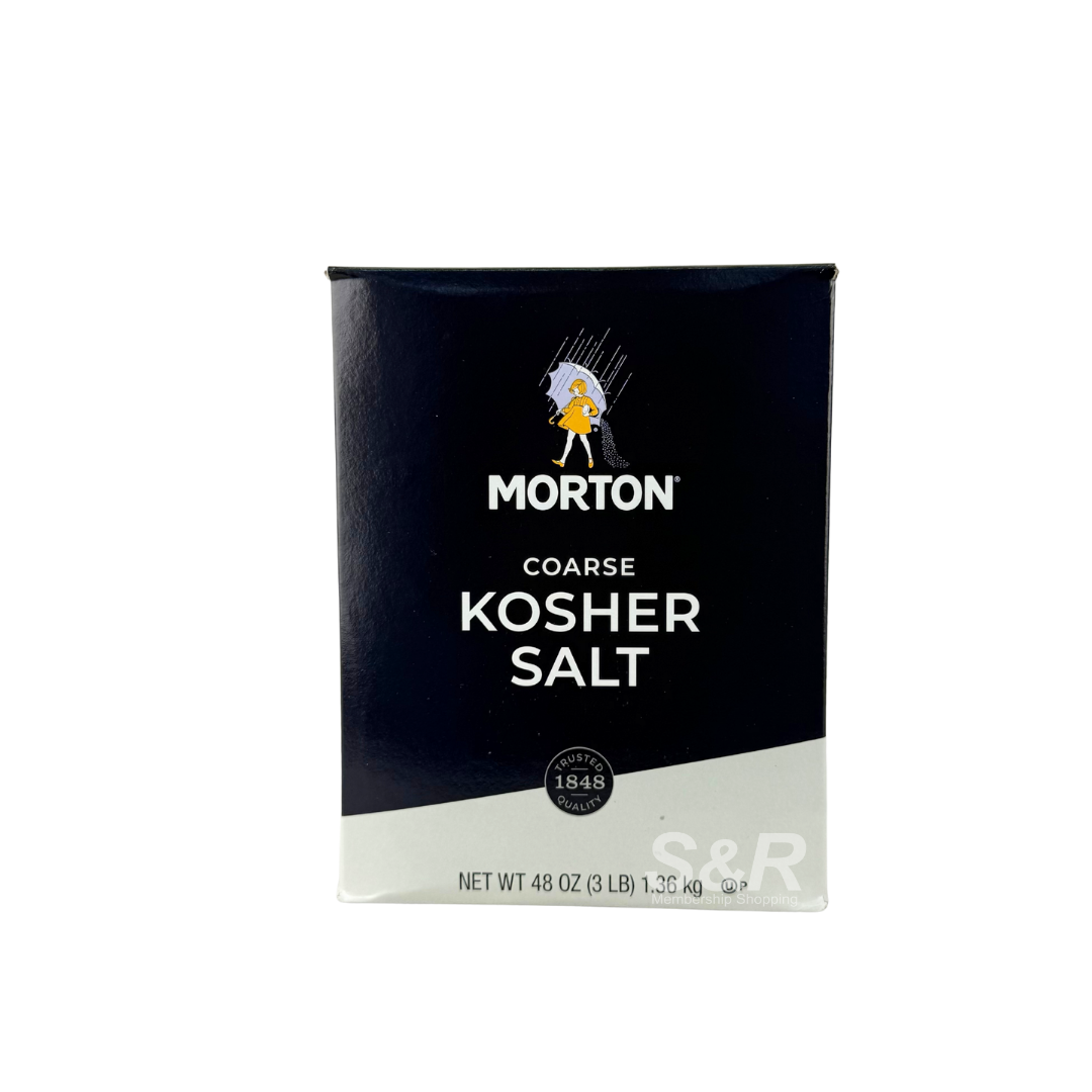 Morton Coarse Kosher Salt 1.36kg